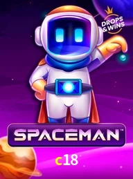 Cassino c18 oferece Spaceman com bônus Drops & Wins