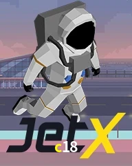 Cassino c18 apresenta o jogo JetX com bônus especiais