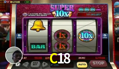 Sinta a adrenalina dos jogos de cassino com C18